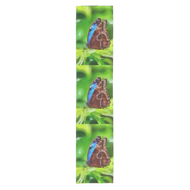 Butterfly painting short table runner (Front)