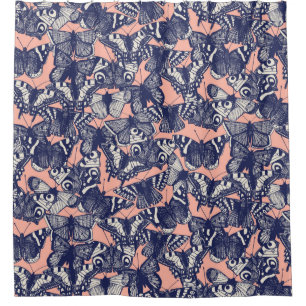 butterfly pale coral