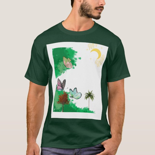 BUTTERFLY PALM TEE (Front)