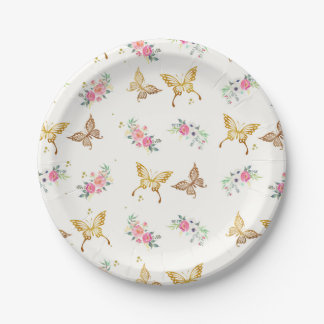 Butterfly Paper Plate