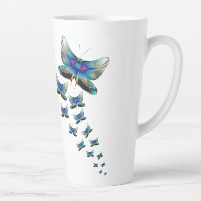 Butterfly Parade Mug – Vivid Flight in Color (Droite)