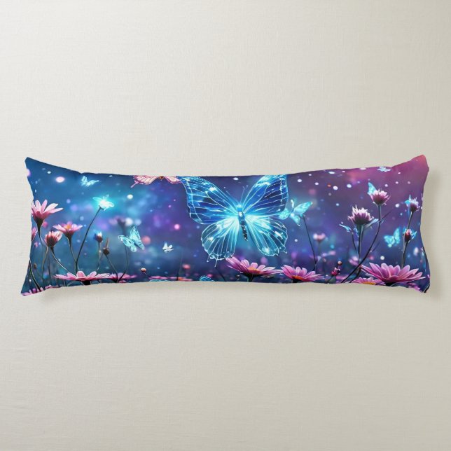 Butterfly Paradise  Body Pillow (Front)
