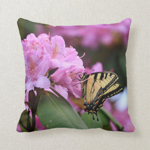 Butterfly Paradise Throw Pillow