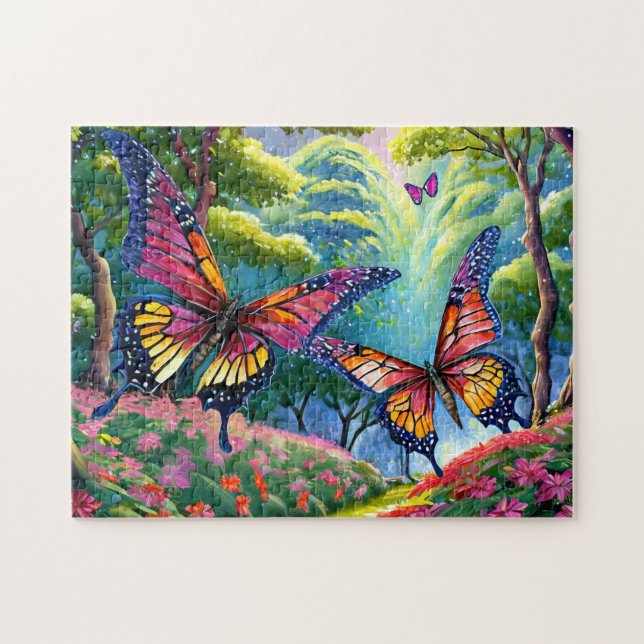 Butterfly Park 2 Puzzle audacieux et magnifique (Horizontal)