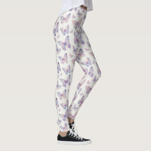 Butterfly Pastel Dreamy Aesthetic Pattern Leggings