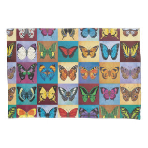 Butterfly Patchwork Pillowcase