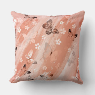 Butterfly Pattern 11 Throw Pillow
