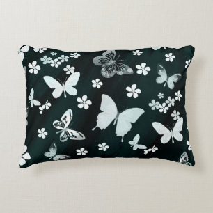Butterfly Pattern 14 Accent Pillow