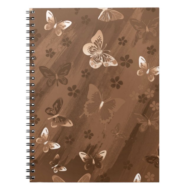 Butterfly Pattern 15 Notebook (Front)