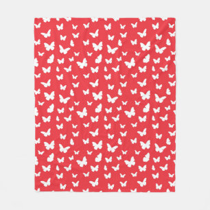 Butterfly pattern 2 fleece blanket