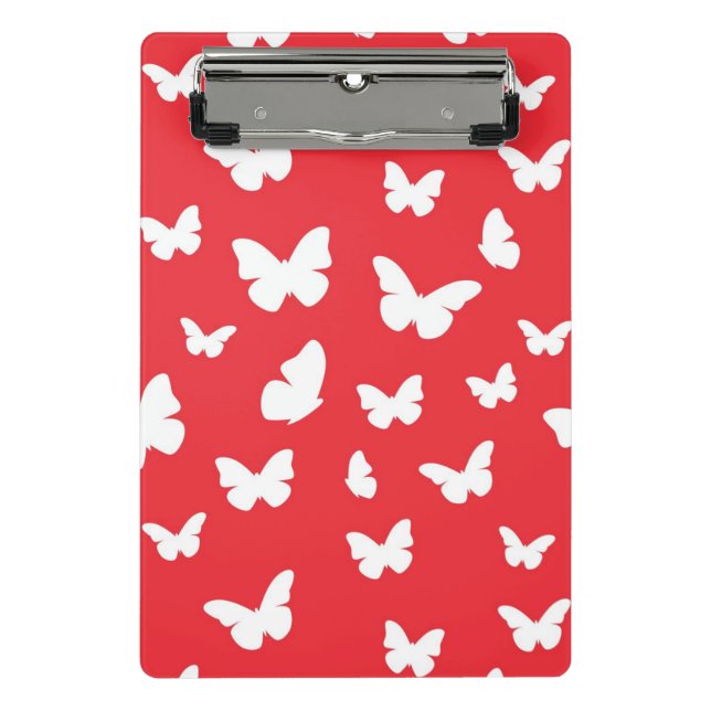 Butterfly pattern 2 mini clipboard (Front)