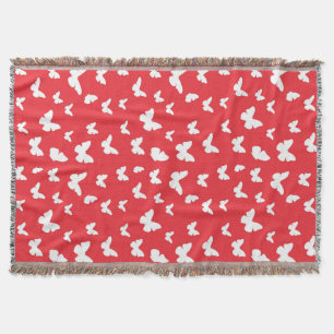 Butterfly pattern 2 throw blanket