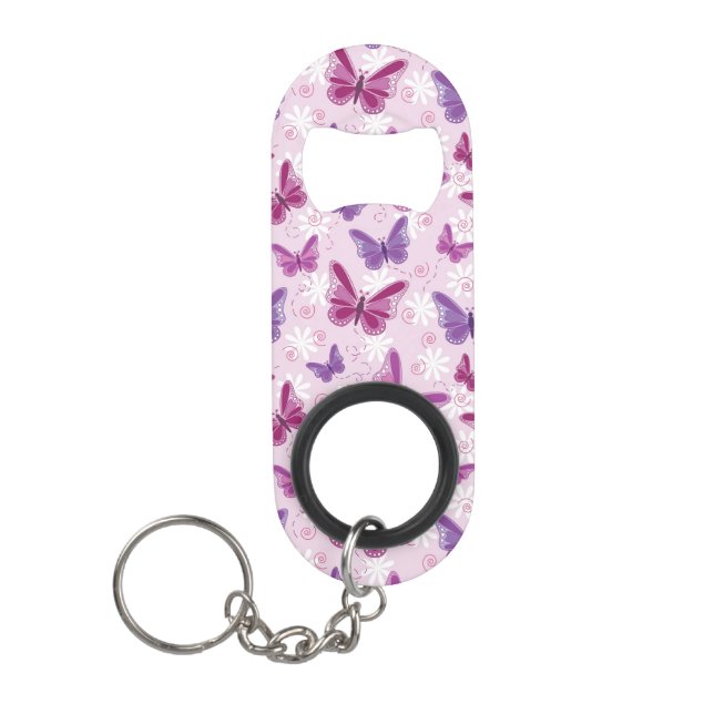 butterfly pattern 3 mini bottle opener (Front)
