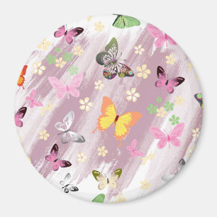 Butterfly Pattern 7 Magnet
