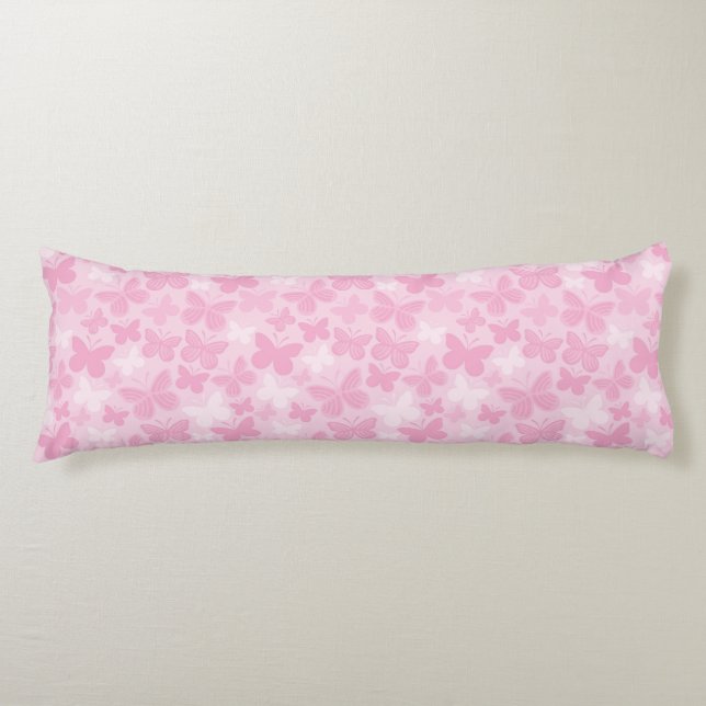 Butterfly pattern body pillow (Front)