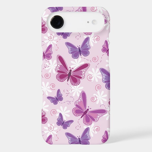 butterfly pattern Case-Mate iPhone case (Back)