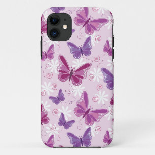 butterfly pattern iPhone 11 case
