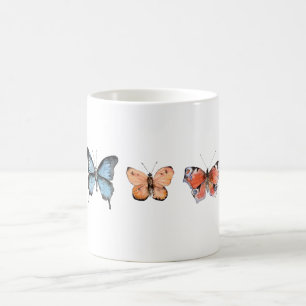 Butterfly Pattern Coffee Mug