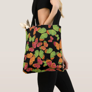 Butterfly Pattern Colourful Tote Bag