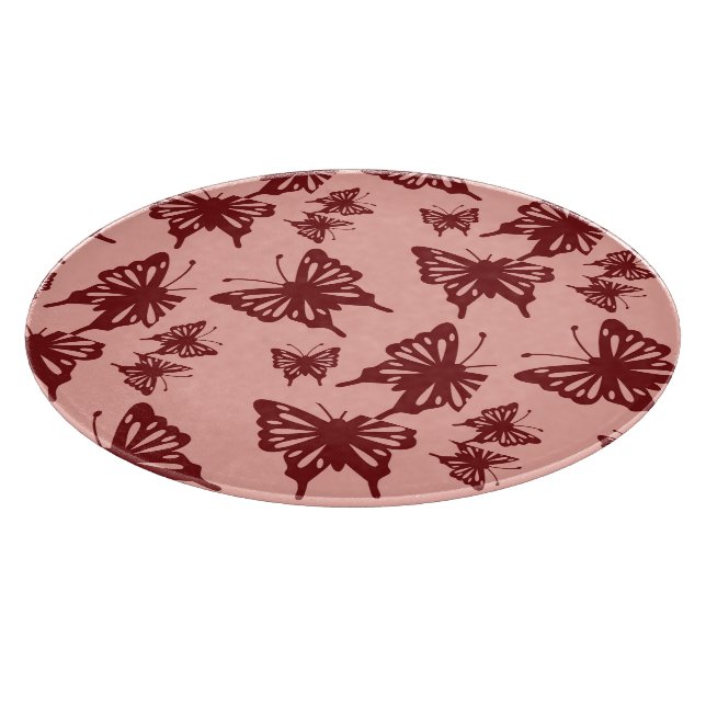 butterfly pattern cutting board (Corner)