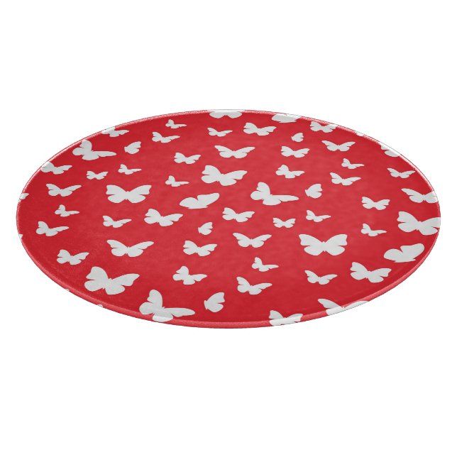 Butterfly pattern cutting board (Corner)
