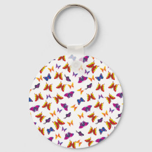 Butterfly Pattern Keychain