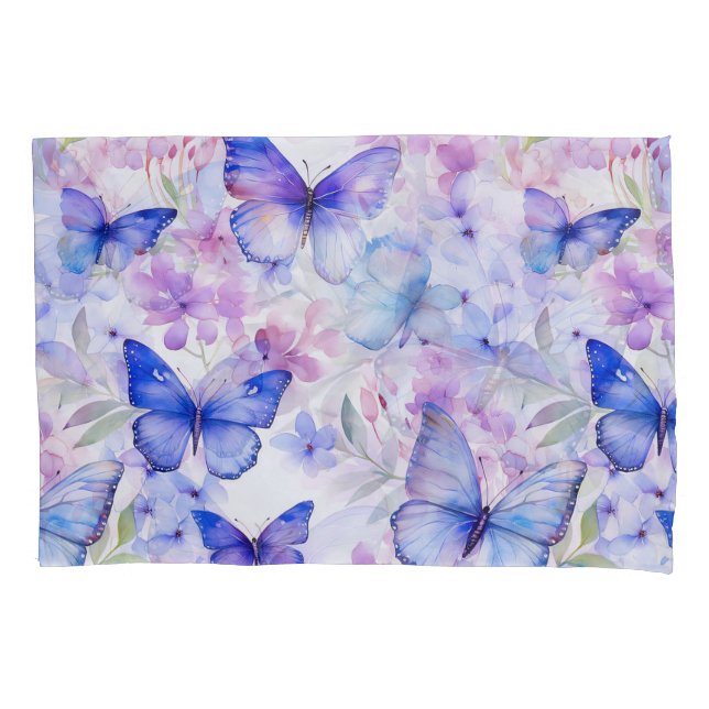 Butterfly pattern Pillowcase (Front)