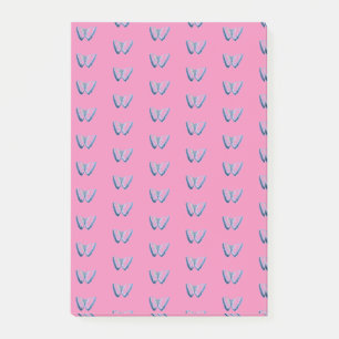 Butterfly Pattern Post-it Notes