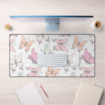 Butterfly Pattern soft colours