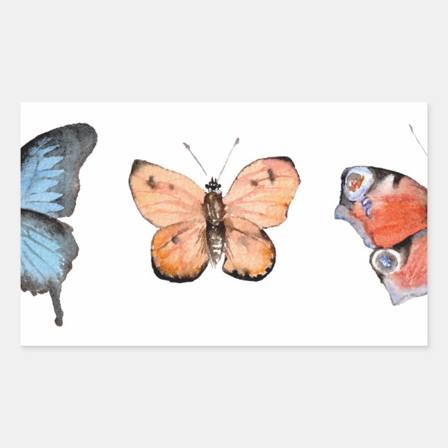 Butterfly Pattern Sticker (Front)