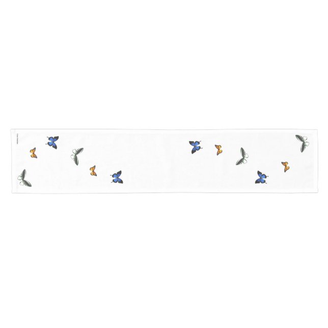 Butterfly Pattern Table Runner (Horizontal)