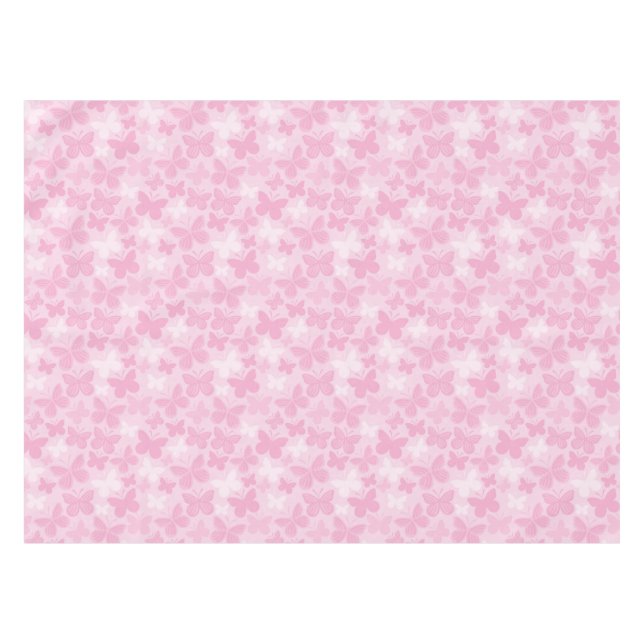 Butterfly pattern tablecloth (Front (Horizontal))