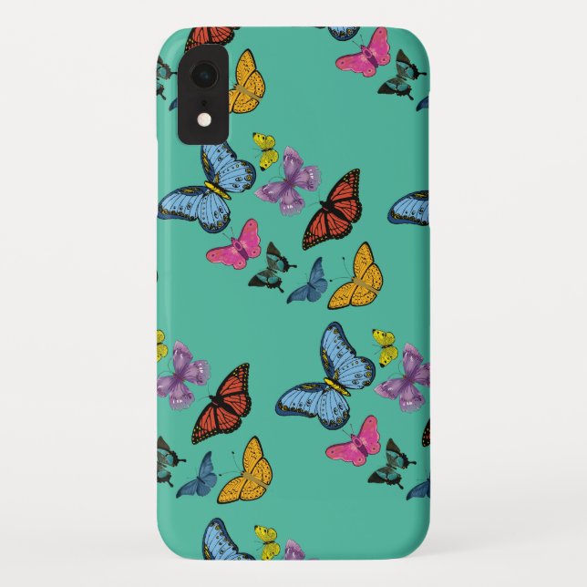 Butterfly pattern texture Case-Mate iPhone case (Back)