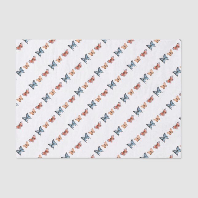 Butterfly Pattern Tissue Paper (Front)