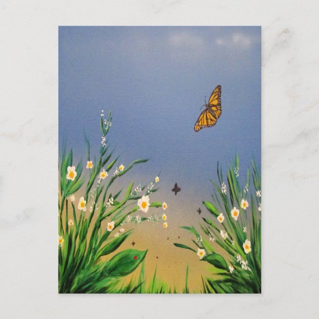 Butterfly Peace Postcard (Front)