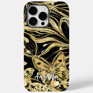 Butterfly Personalized Name Case-Mate iPhone 14 Pro Max Case