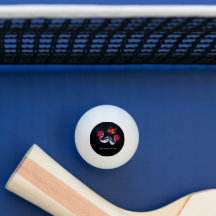 Butterfly Personalized Ping Pong Paddle