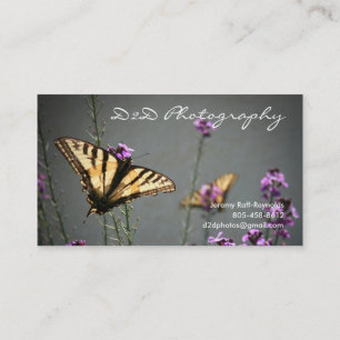 Butterfly Photo Design Business Card