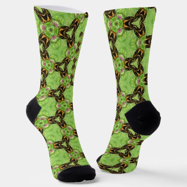 butterfly photography socks (Angled)