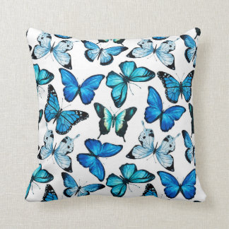 Butterfly pillow (White)