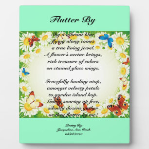 Butterfly Plaque