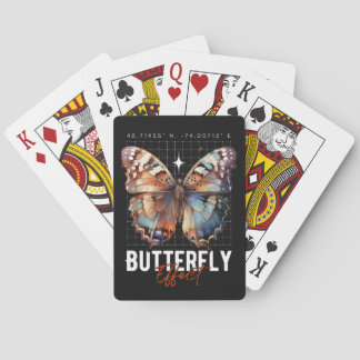 butterfly playing cards