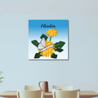 Butterfly Pollination Yellow Dandelion Weed