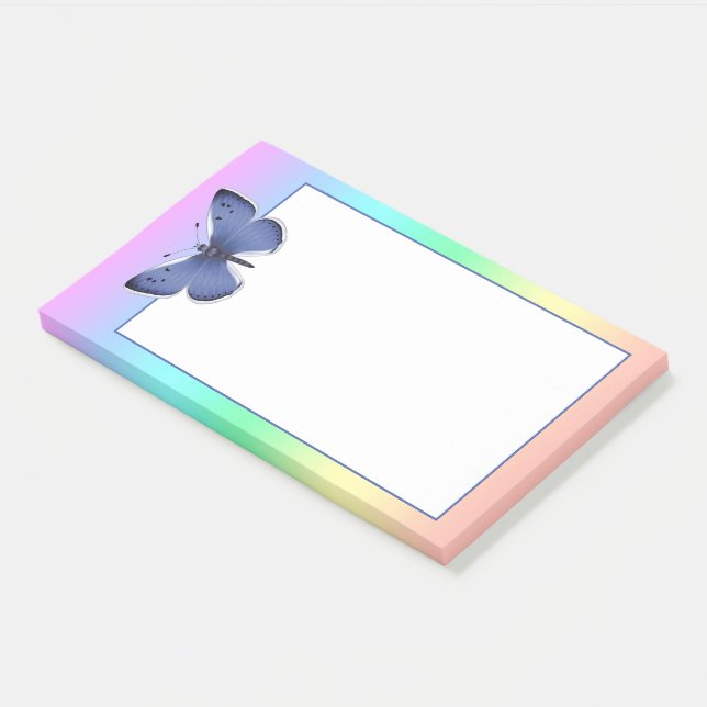 Butterfly Post-it Notes (Angled)
