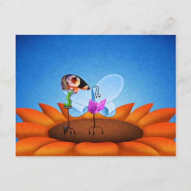 Butterfly Postcard (Front)