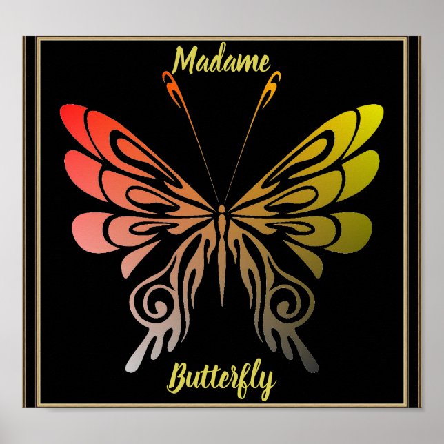 Butterfly Poster (Front)