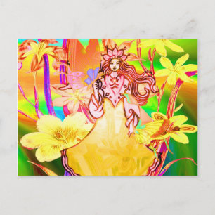 Butterfly Princess Postcard