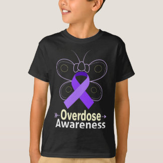 Butterfly Products Opioid Ribbon Opioid Overdose A T-Shirt