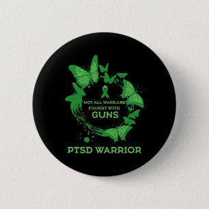 Butterfly Ptsd Quote Depression Prevention Us Army 2 Inch Round Button