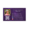Butterfly purple gold QR code photo